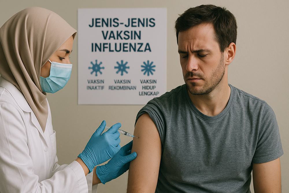 Jenis-Jenis Vaksin Influenza