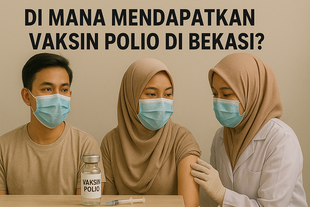 Di mana mendapatkan vaksin polio di Bekasi
