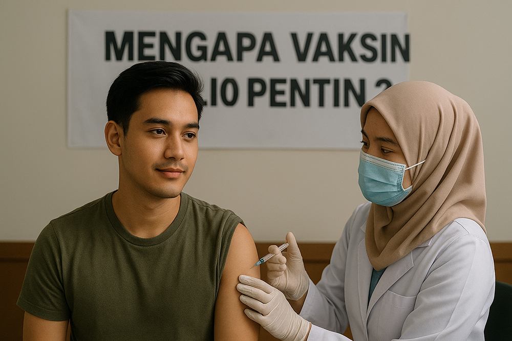 Mengapa vaksin polio penting